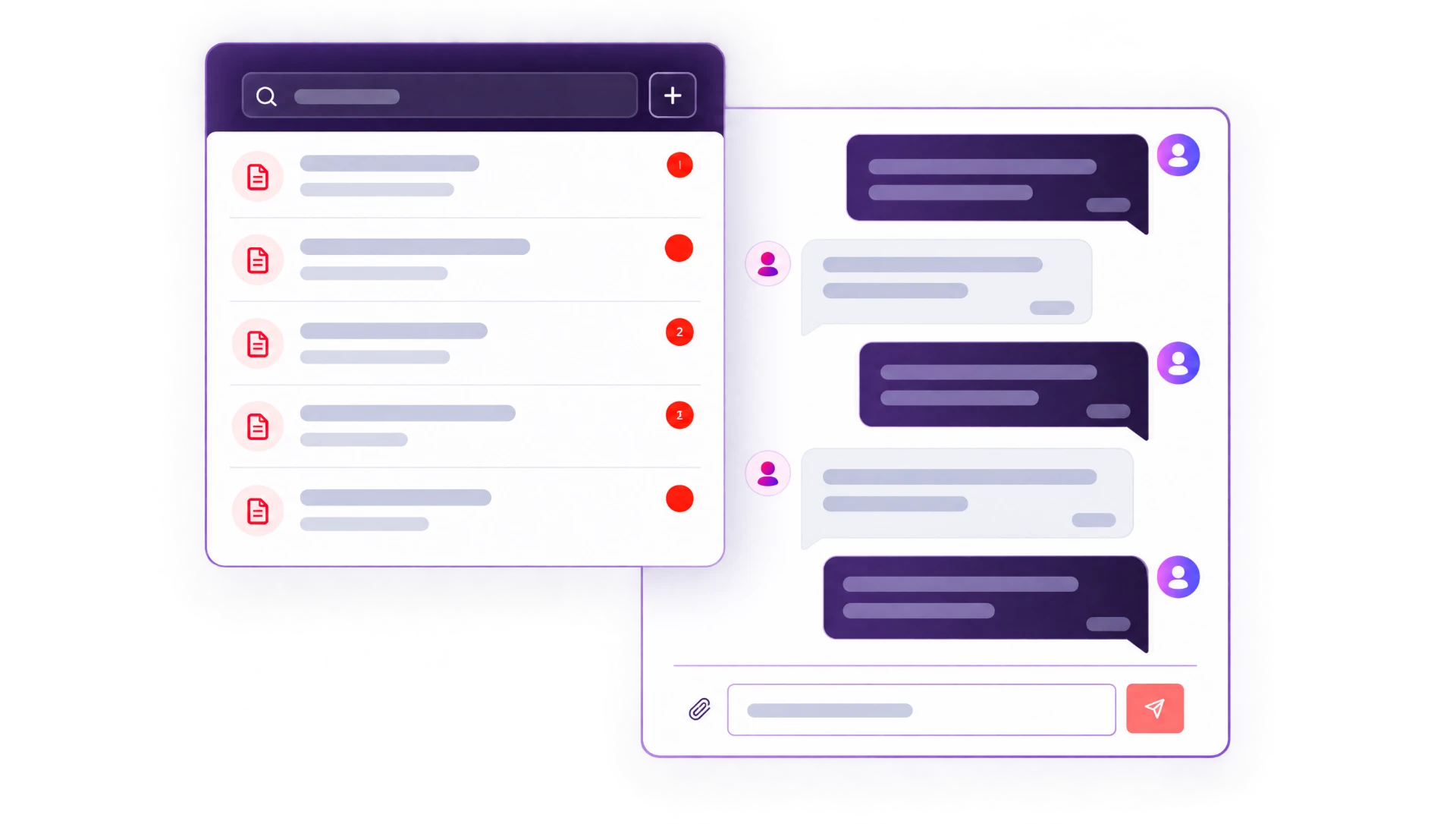 Samenwerken met realtime chat per tender en teamworkspace